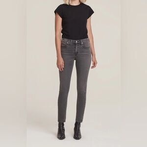 Agolde Toni Mid Rise Straight Jean